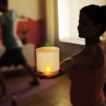 Load image into Gallery viewer, MPOWERD Luci Candle Frosted Inflatable Solar Light
